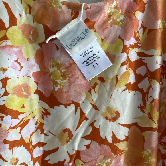 L*SPACE Topanga Classic Floral One-Piece Swimsuit - Picture 9 of 9